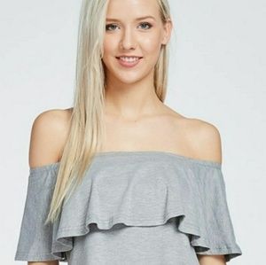 Off the shoulder top